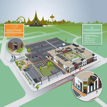 De Kroon Hotel Kaatsheuvel